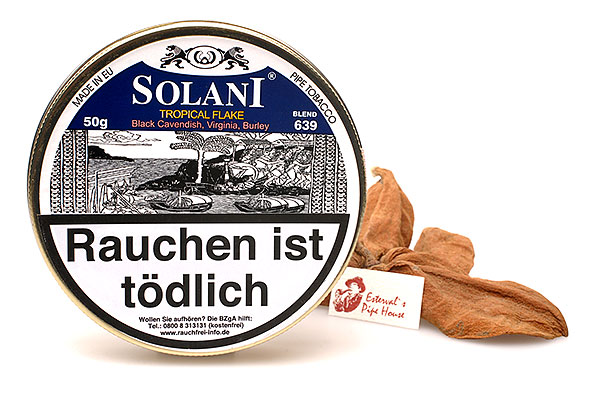 Solani Tropical (Mango) Flake Blend 639 Pipe tobacco 50g Tin